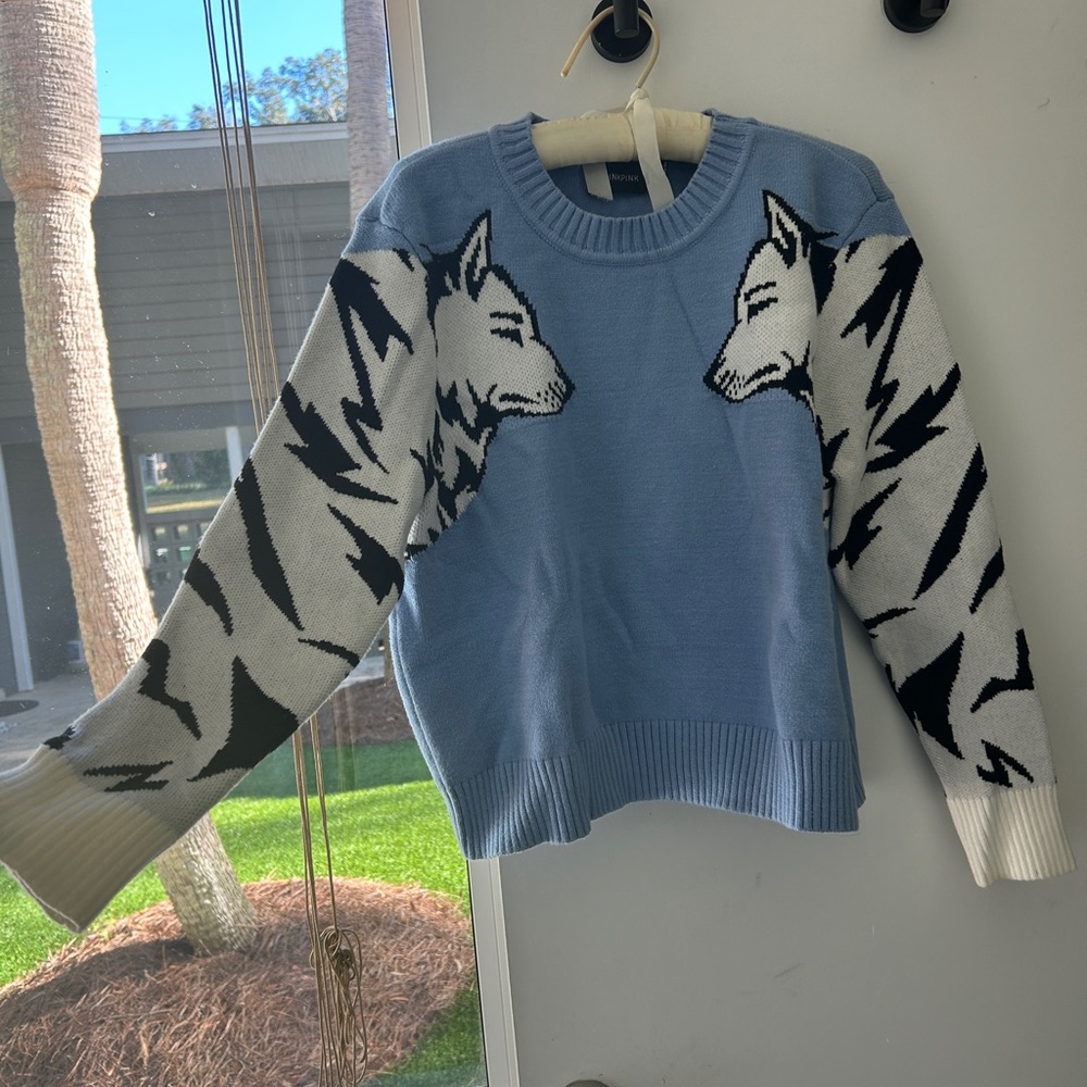 MINKPINK Blue Sweater
